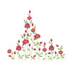 Rose Border Embroidery Design
