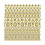 Sequin Embroidery Border Design