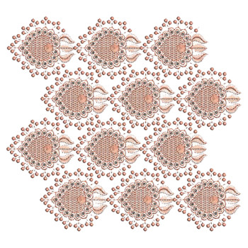 Sequins Embroidery Border For Shervani