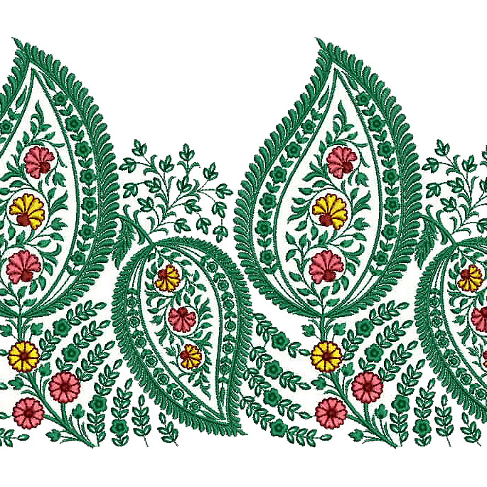 Sozni Embroidery Of Kashmir