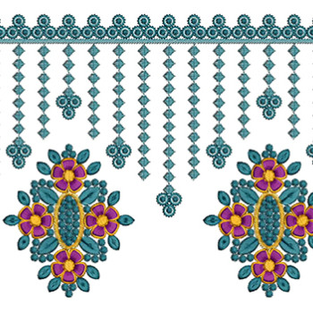 Traditional Indian Embroidery Design