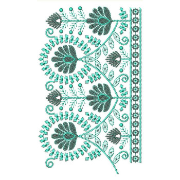 Tree Border Designs In Embroidery 25529