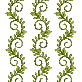 Wave Style Embroidery Design 25340