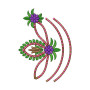 Lace Embroidery Design 12852