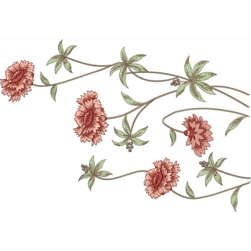 Embroidery Border Designs Of Flowers 26390