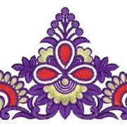Ethenic Embroidery Border Design