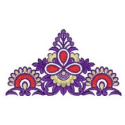 Ethenic Embroidery Border Design