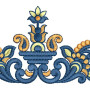 Ornate Style Embroidery Design