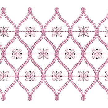 Sequins Border Embroidery Design
