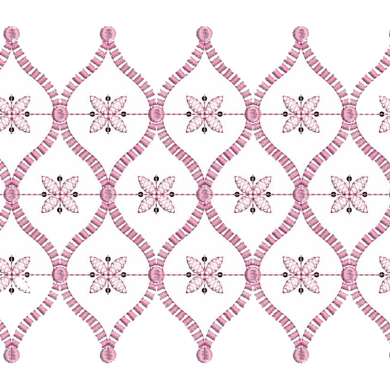 Sequins Border Embroidery Design