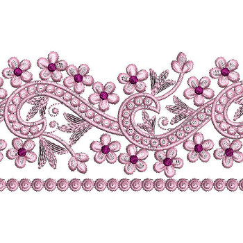 Simple Embroidery Design Lace