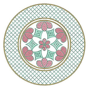 African Cap Embroidery Design 21555