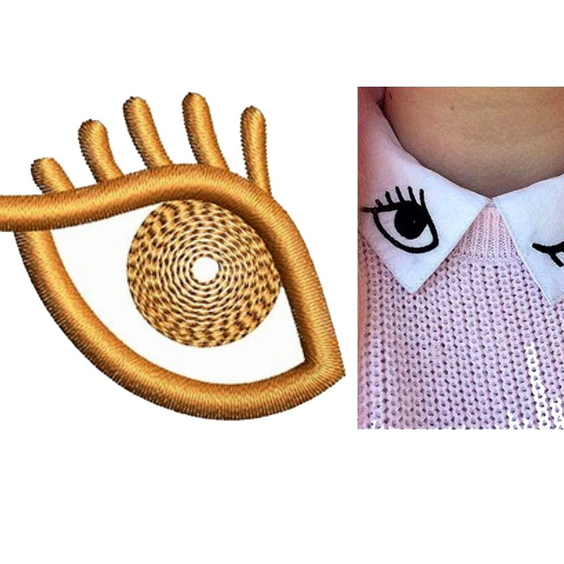 New Creative Embroidery Ideas Print Collar 30302