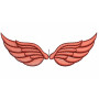 Angel Wings Embroidery Designs 25632