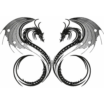 Dragon jacket Embroidery Designs 25641