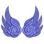 Fairy Wings Embroidery Designs 25628