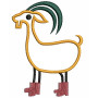 Goat Embroidery Designs 25625