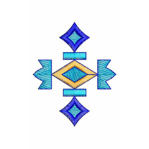 Indian Decor Cotton Cushion Cover Embroidery Design