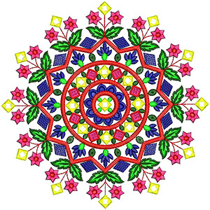 Living Room Sofa Cushions Embroidery Design