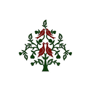 Tree Cover Embroidery Design