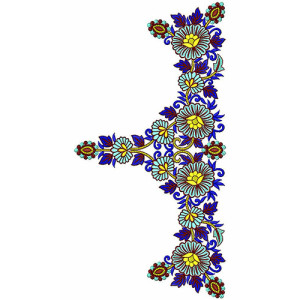 Beautiful Cover Embroidery Design 18278