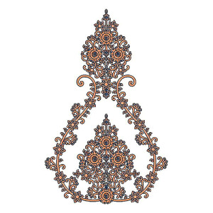 Cover Embroidery Design 19664