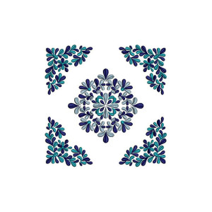 Cushion Cover Embroidery Design 23845