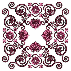 Cushion Cover Embroidery Design 23847