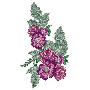 Cushion Cover Embroidery Design 23908