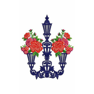 Cushion Cover Embroidery Design 23925