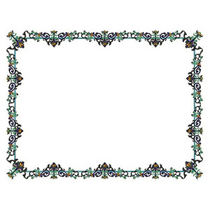 Cushion Cover Embroidery Design 24302