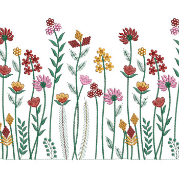 Embroidery Design For Bed Covers