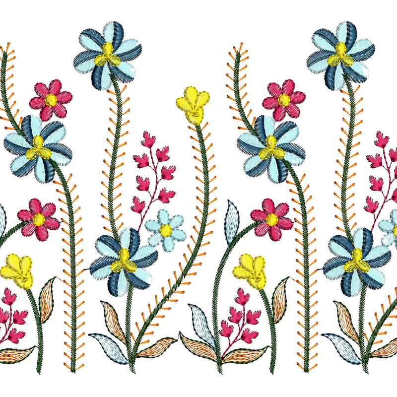 Embroidery Design For Bedding