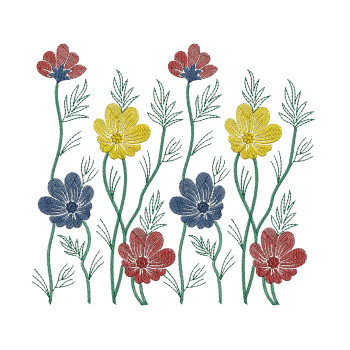 Machine Embroidery Design For Bedsheet