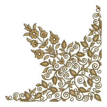 Table Cloth Embroidery Design 25070