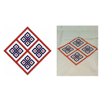 Cushion Cover Embroidery Design 20579