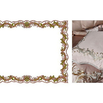 Cushion Cover Embroidery Design 24301