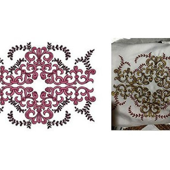 Cushion Cover Embroidery Design 24323