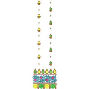 Daman Embroidery Design 10460