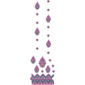 Daman Embroidery Design 10462