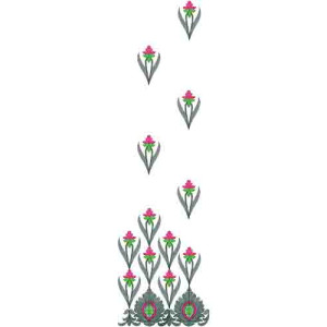 Daman Embroidery Design 10463