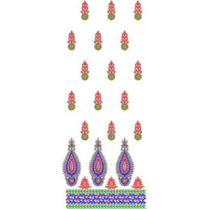 Daman Embroidery Design 10465