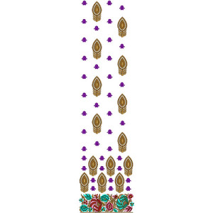 Daman Embroidery Design 10469