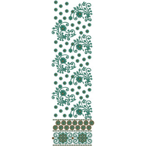 Daman Embroidery Design 11049