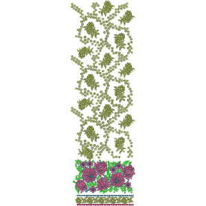 Daman Embroidery Design 11051