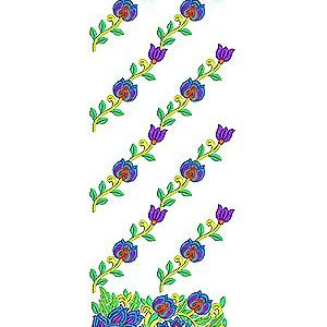 Latest Designer Dress Embroidery Design