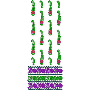 Free People Dress Embroidery Design 12424