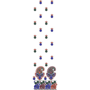 Daman Embroidery Design 12649