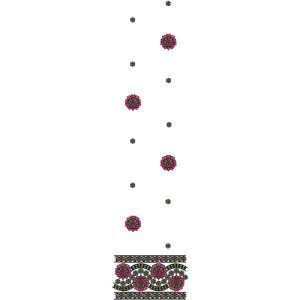 Daman Embroidery Design 12655