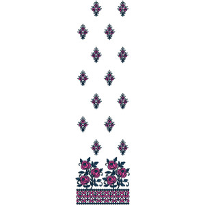 Daman Embroidery Design 12659